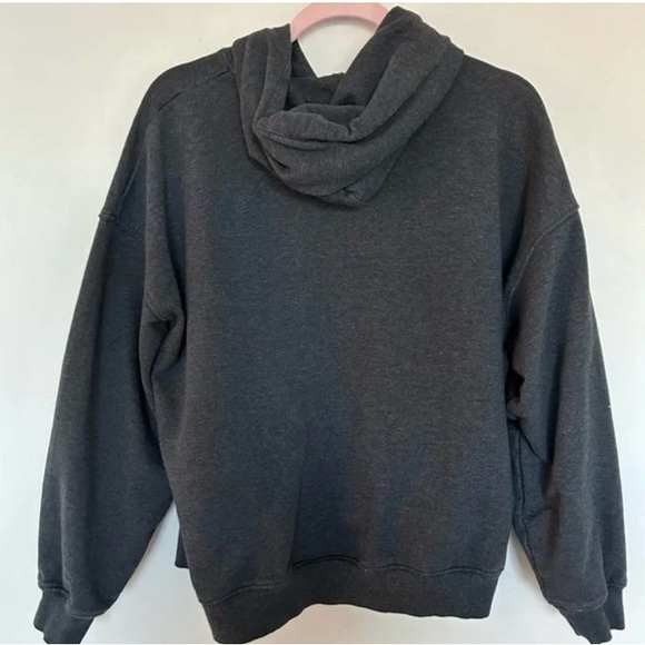 Gymshark Women's Charcoal Hoodie - Picture 3 of 3